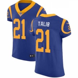 Exquisite Nike Los Angeles Rams 21 Aqib Talib Royal Blue Alternate Vapor Untouchable Elite Player NFL Jersey