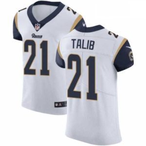 Superior Nike Los Angeles Rams 21 Aqib Talib White Vapor Untouchable Elite Player NFL Jersey