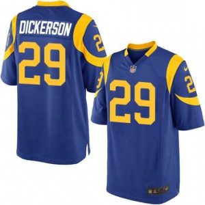 Superior Nike Los Angeles Rams 29 Eric Dickerson Game Royal Blue Alternate NFL Jersey