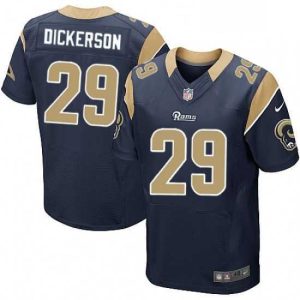 Outstanding Nike Los Angeles Rams 29 Eric Dickerson Navy Blue Team Color Vapor Untouchable Elite Player NFL Jersey