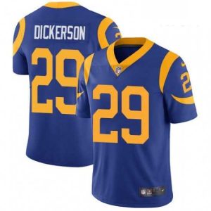Marvelous Nike Los Angeles Rams 29 Eric Dickerson Royal Blue Alternate Vapor Untouchable Limited Player NFL Jersey