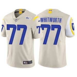 Exquisite Nike Los Angeles Rams 77 Andrew Whitworth Bond Vapor Untouchable Limited Jersey