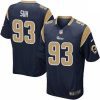 Men Nike Los Angeles Rams 93 Ndamukong Suh Game Navy Blue Team Color NFL Jersey 534547 21804 550X550