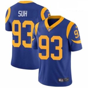 Exquisite Nike Los Angeles Rams 93 Ndamukong Suh Royal Blue Alternate Vapor Untouchable Limited Player NFL Jersey
