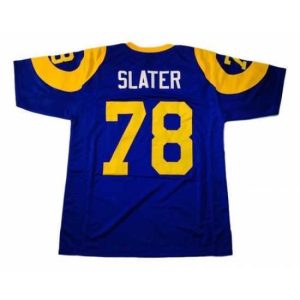 Gorgeous Nike Los Angeles Rams Jackie Slater 78 Royal Los Angeles Rams Vapor Limited Jersey