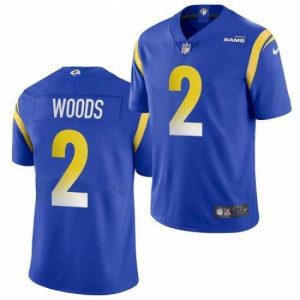 High quality Nike Rams 2 Robert Woods Royal Vapor Untouchable Limited Jersey