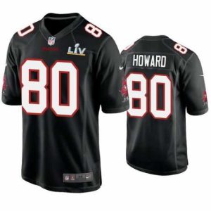 Exceptional O.J. Howard Buccaneers Black Super Bowl Lv Game Fashion Jersey