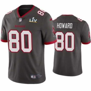 Superior O.J. Howard Buccaneers Pewter Super Bowl Lv Vapor Limited Jersey