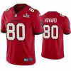 Men OJ Howard Buccaneers Red Super Bowl Lv Vapor Limited Jersey 778946 22760 550X550
