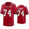 Men Paul Gruber Buccaneers Red Super Bowl Lv Game Jersey 778953 22760 550X550