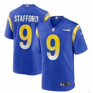 Marvelous Rams Matthew Stafford Blue Vapor Limited Jersey
