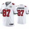 Men Rob Gronkowski Buccaneers White Super Bowl Lv Vapor Limited Jersey 778964 22760 550X550