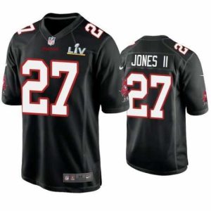 Superior Ronald Jones Ii Buccaneers Black Super Bowl Lv Game Fashion Jersey