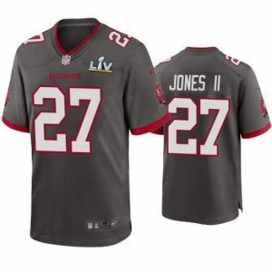 Superb Ronald Jones Ii Buccaneers Pewter Super Bowl Lv Game Jersey