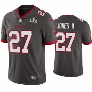 Outstanding Ronald Jones Ii Buccaneers Pewter Super Bowl Lv Vapor Limited Jersey