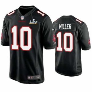 Outstanding Scotty Miller Buccaneers Black Super Bowl Lv Game Fashion Jersey