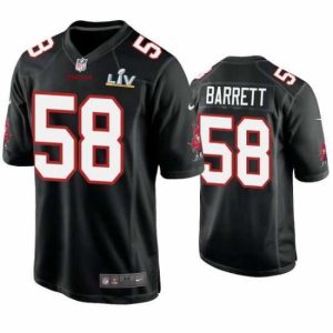 Marvelous Shaquil Barrett Buccaneers Black Super Bowl Lv Game Fashion Jersey