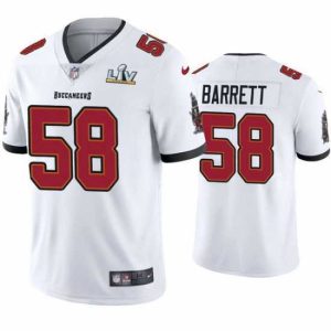 High quality Shaquil Barrett Buccaneers White Super Bowl Lv Vapor Limited Jersey