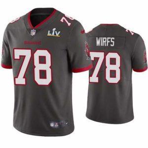Superior Tristan Wirfs Buccaneers Pewter Super Bowl Lv Vapor Limited Jersey