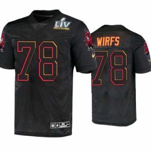 Exceptional Tristan Wirfs Tampa Bay Buccaneers Black Super Bowl Lv Jersey