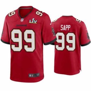 Superior Warren Sapp Buccaneers Red Super Bowl Lv Game Jersey