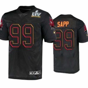 Superb Warren Sapp Tampa Bay Buccaneers Black Super Bowl Lv Jersey