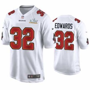 Superb Mike Edwards Buccaneers White Super Bowl Lv Game Fashion Jersey