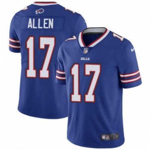 Premium Nike Buffalo Bills 17 Josh Allen Royal Blue Team Color Stitched NFL Vapor Untouchable Limited Jersey