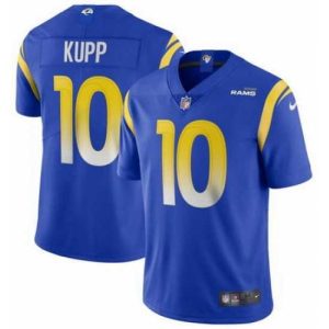 Gorgeous Nike Rams 10 Cooper Kupp Royal 2020 New Vapor Untouchable Limited Jersey