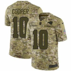 Superior Nike Rams #10 Pharoh Cooper Camo Mens Stitched NFL Limited 2018 Salute To Service Jersey
