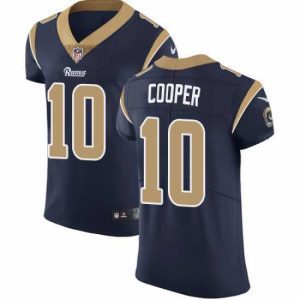 Superior Nike Rams #10 Pharoh Cooper Navy Blue Team Color Mens Stitched NFL Vapor Untouchable Elite Jersey