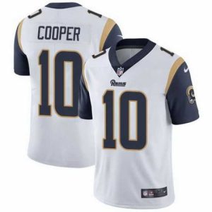 Marvelous Nike Rams 10 Pharoh Cooper White Vapor Untouchable Limited Jersey