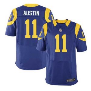 Outstanding Nike Rams #11 Tavon Austin Royal Blue Alternate Mens Stitched NFL Elite Jersey