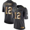 Outstanding Nike Rams #12 Sammy Watkins Black Mens Stitched NFL Limited Gold Salute To Service Jersey 3 Nike Rams 12 Sammy Watkins Black Mens Stitched NFL Limited Gold Salute To Service Jersey 498500 21804 550X550