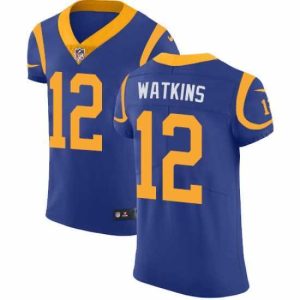 Premium Nike Rams #12 Sammy Watkins Royal Blue Alternate Mens Stitched NFL Vapor Untouchable Elite Jersey