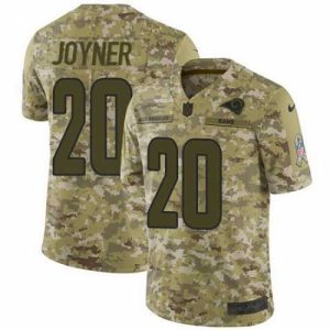Outstanding Nike Rams #20 Lamarcus Joyner Camo Mens Stitched NFL Limited 2018 Salute To Service Jersey