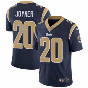 Exquisite Nike Rams #20 Lamarcus Joyner Navy Blue Team Color Mens Stitched NFL Vapor Untouchable Limited Jersey