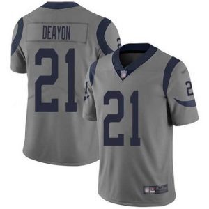 Outstanding Nike Rams 21 Donte Deayon Gray Stitched NFL Limited Inverted Legend Jersey