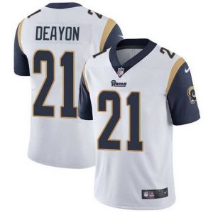 Exquisite Nike Rams 21 Donte Deayon White Stitched NFL Vapor Untouchable Limited Jersey