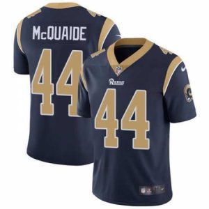Outstanding Nike Rams #44 Jacob McQuaide Navy Blue Team Color Mens Stitched NFL Vapor Untouchable Limited Jersey