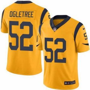 Exquisite Nike Rams #52 Alec Ogletree Gold Mens Stitched NFL Limited Rush Jersey