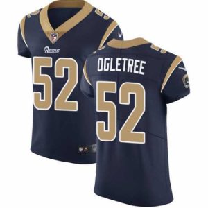 Superb Nike Rams #52 Alec Ogletree Navy Blue Team Color Mens Stitched NFL Vapor Untouchable Elite Jersey