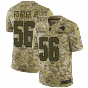 Superior Nike Rams #56 Dante Fowler Jr Camo Stitched NFL Limited 2018 Salute To Service Jersey