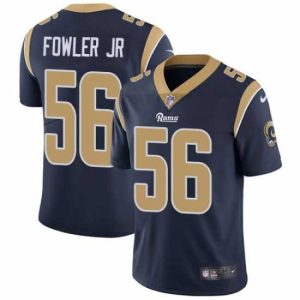 Gorgeous Nike Rams #56 Dante Fowler Jr Navy Blue Team Color Stitched NFL Vapor Untouchable Limited Jersey