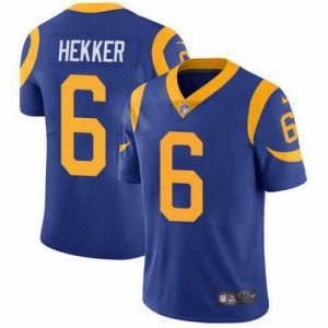 Marvelous Nike Rams 6 Johnny Hekker Royal Alternate Vapor Untouchable Limited Jersey