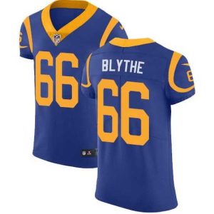 Gorgeous Nike Rams 66 Austin Blythe Royal Blue Alternate Stitched NFL New Elite Jersey