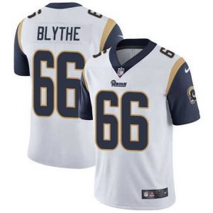 Superior Nike Rams 66 Austin Blythe White Stitched NFL Vapor Untouchable Limited Jersey