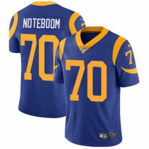 Premium Nike Rams #70 Joseph Noteboom Royal Blue Alternate Mens Stitched NFL Vapor Untouchable Limited Jersey