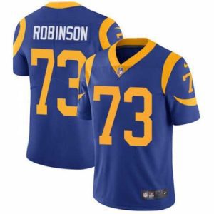 High quality Nike Rams #73 Greg Robinson Royal Blue Alternate Mens Stitched NFL Vapor Untouchable Limited Jersey
