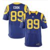 Exceptional Nike Rams #89 Jared Cook Royal Blue Alternate Mens Stitched NFL Elite Jersey 3 Nike Rams 89 Jared Cook Royal Blue Alternate Mens Stitched NFL Elite Jersey 514761 21804 550X550